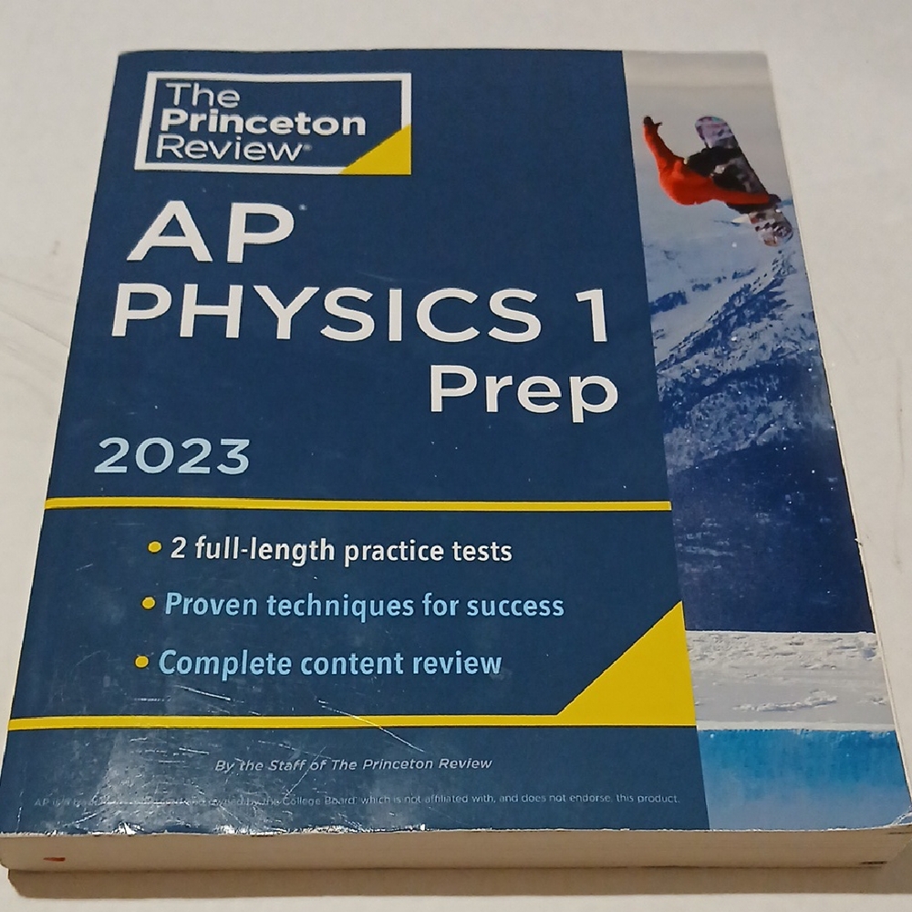 The Princeton Review AP Physics 1 Premium Prep Book 2023